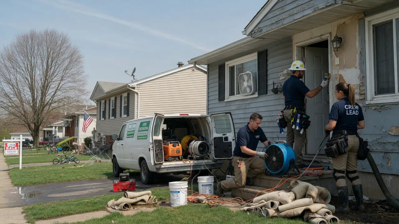 Flood Cleanup in Coopers Mills, ME near me
